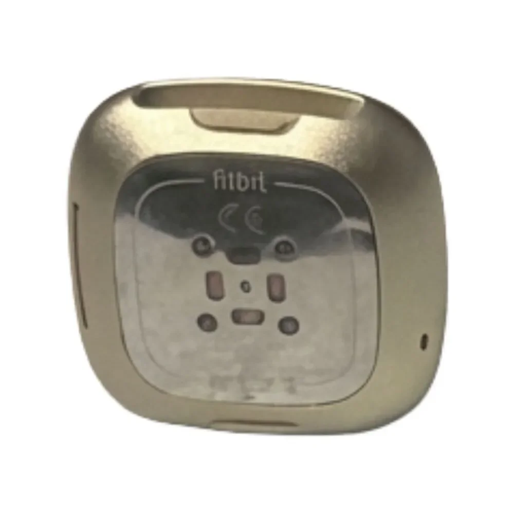 Fitbit Sense Smartwatch Soft Gold Stainless Steel GPS Heart Rate Monitor Watch