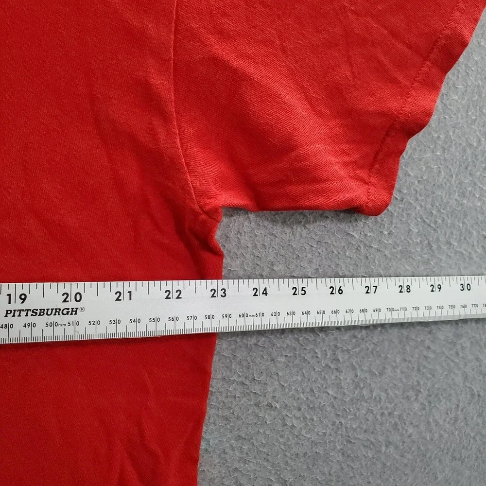 Harley Davidson Men Shirt XL‎ Red Los Angeles Anaheim Fullerton Ca 2014 Tee