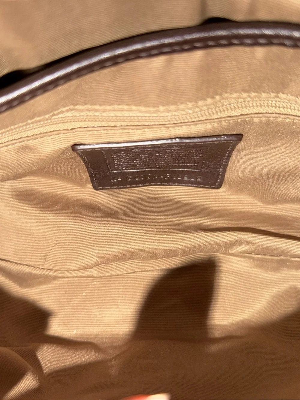 Coach soho maple