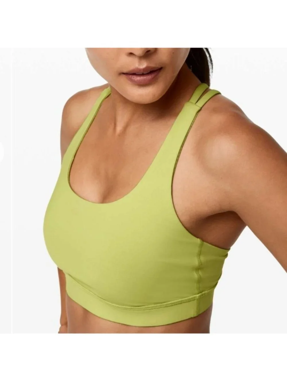 Lululemon Energy Bra Wasabi