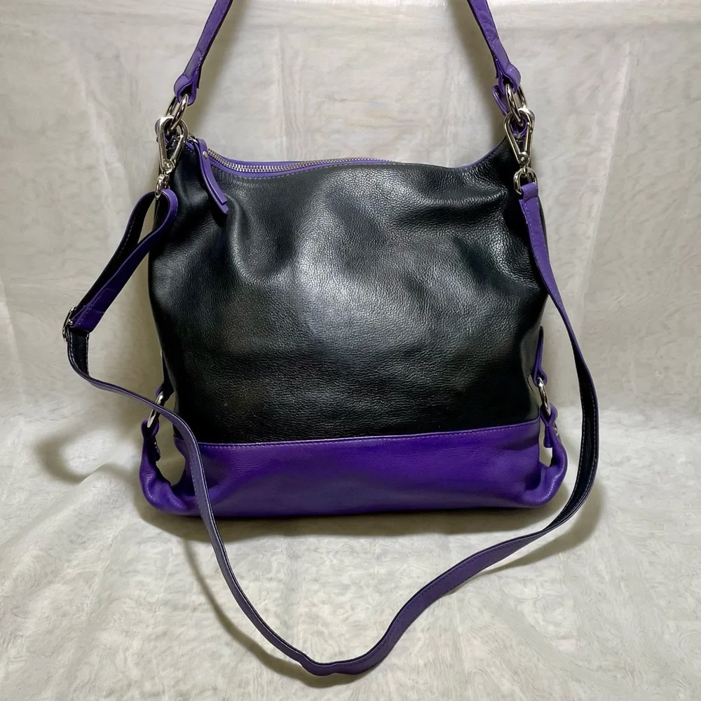 Ili New York pebbled leather