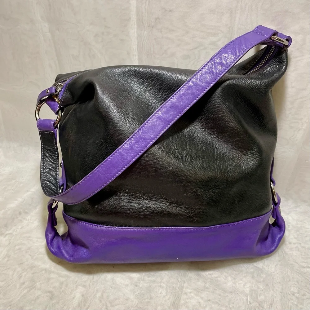 Ili New York pebbled leather