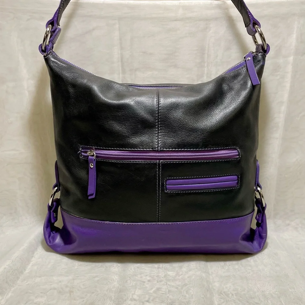Ili New York pebbled leather