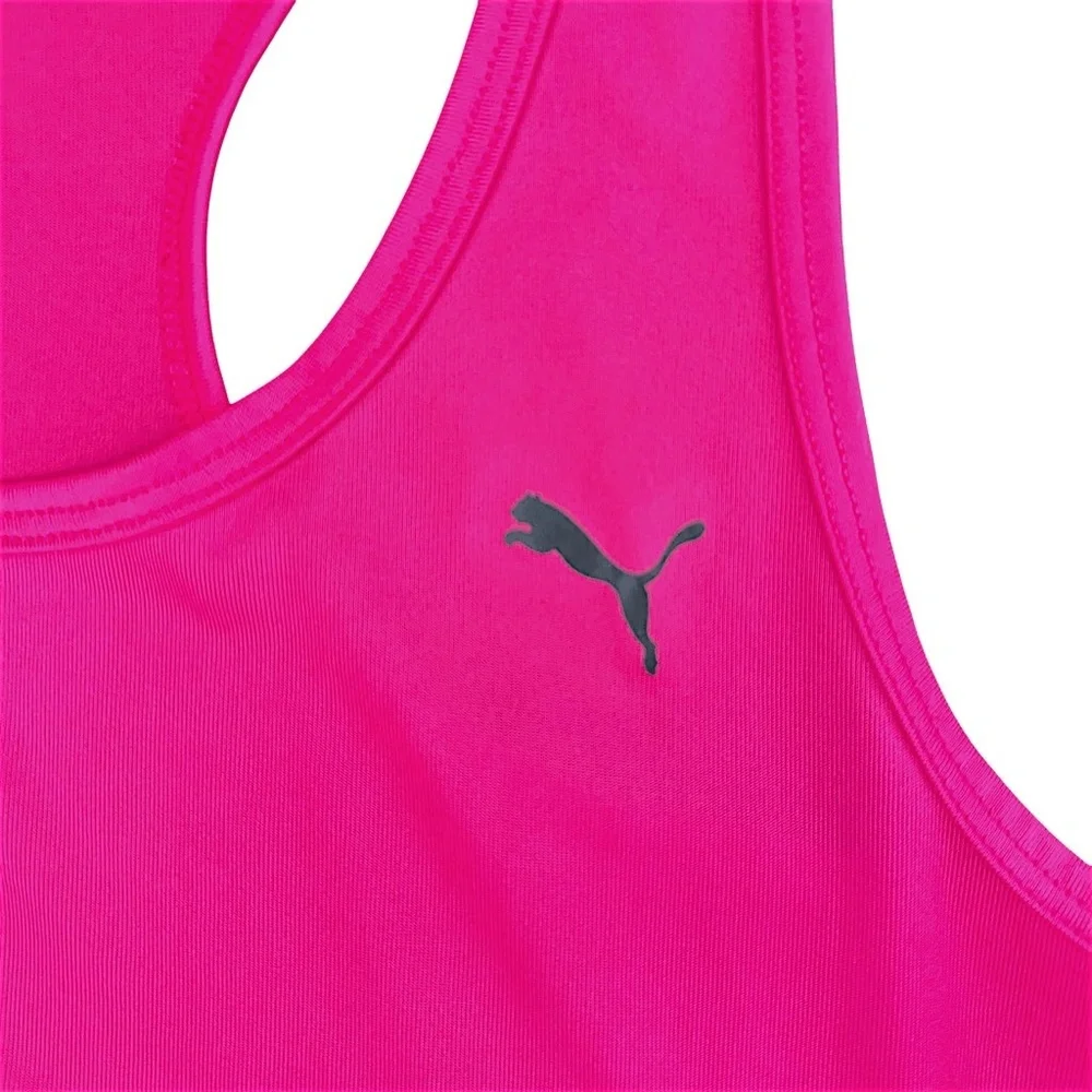PUMA Tank Top Womens Hot‎ Pink Racerback dryCELL Performance Size S