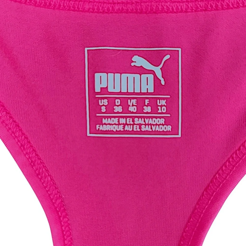 PUMA Tank Top Womens Hot‎ Pink Racerback dryCELL Performance Size S