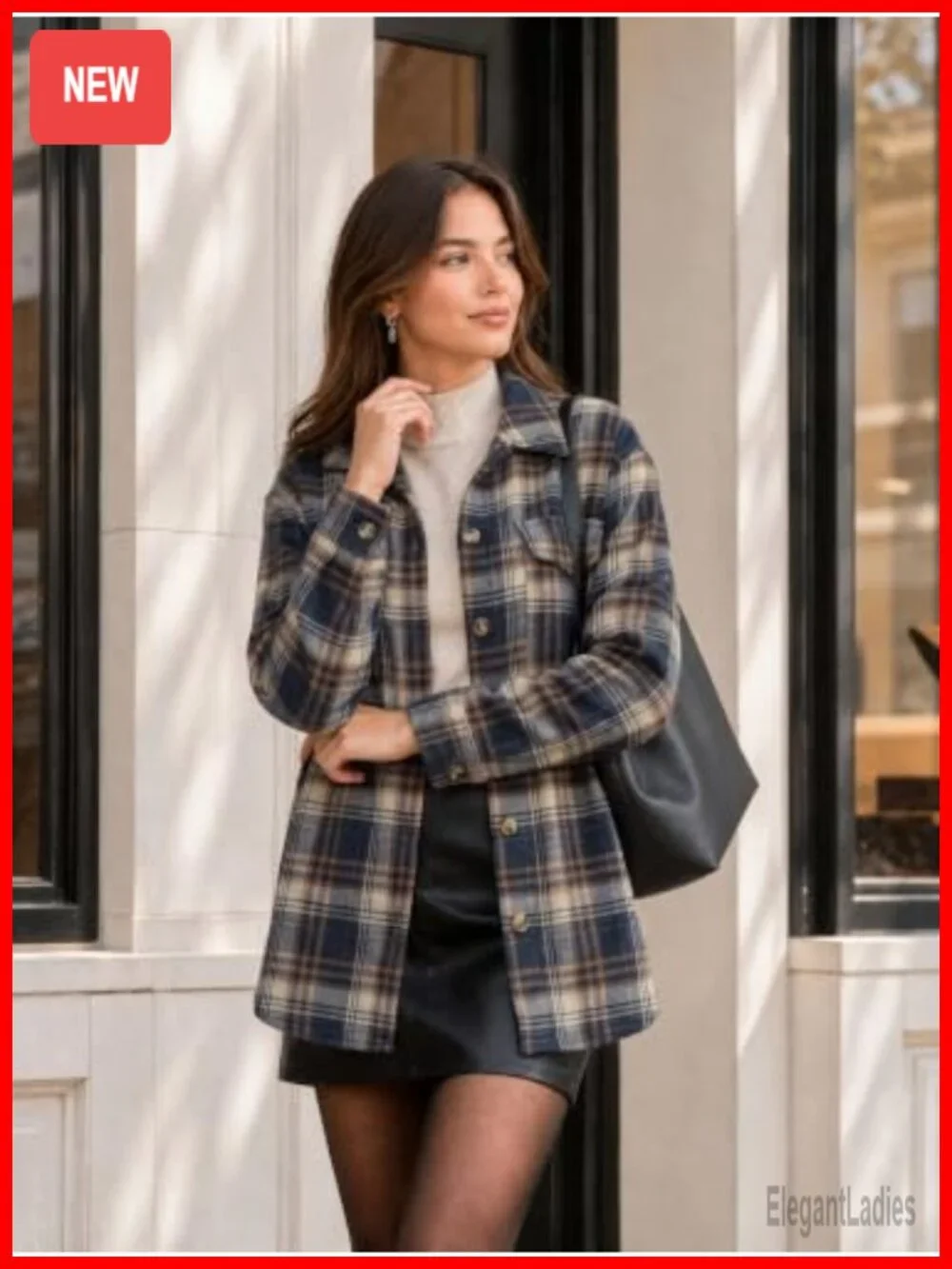 N/A cozy plaid