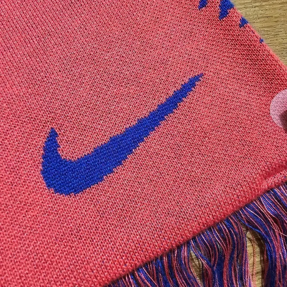 Nike A.F.C. Richmond Ted Lasso Scarf Football Is Life Swoosh Blue Red Logo New