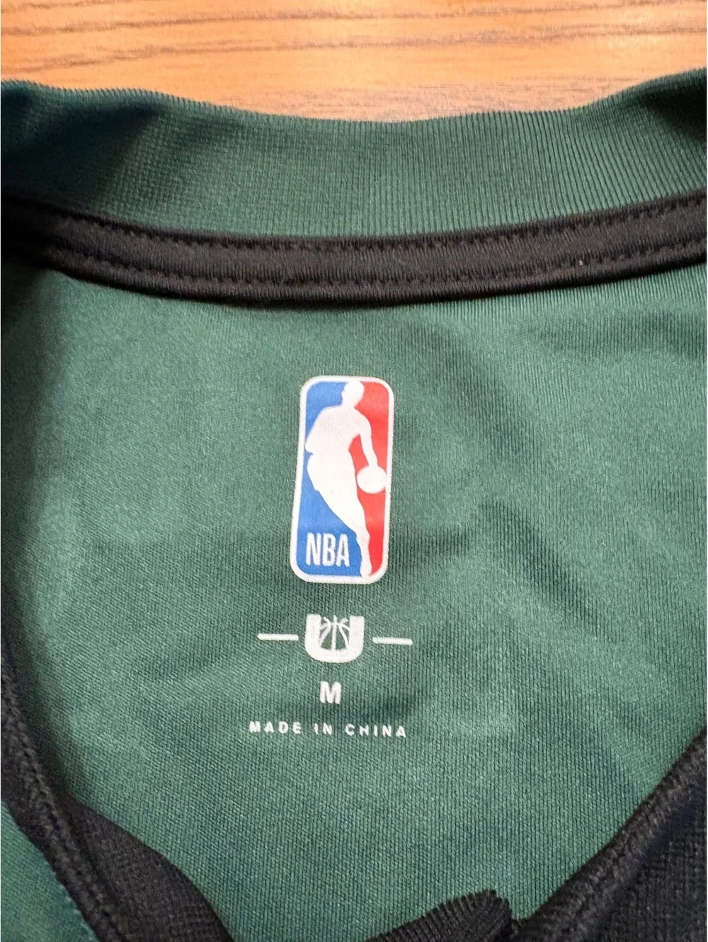 NBA green features shirt