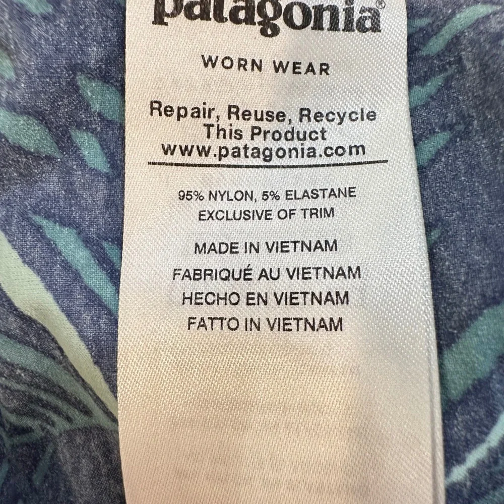 Patagonia approx measurements