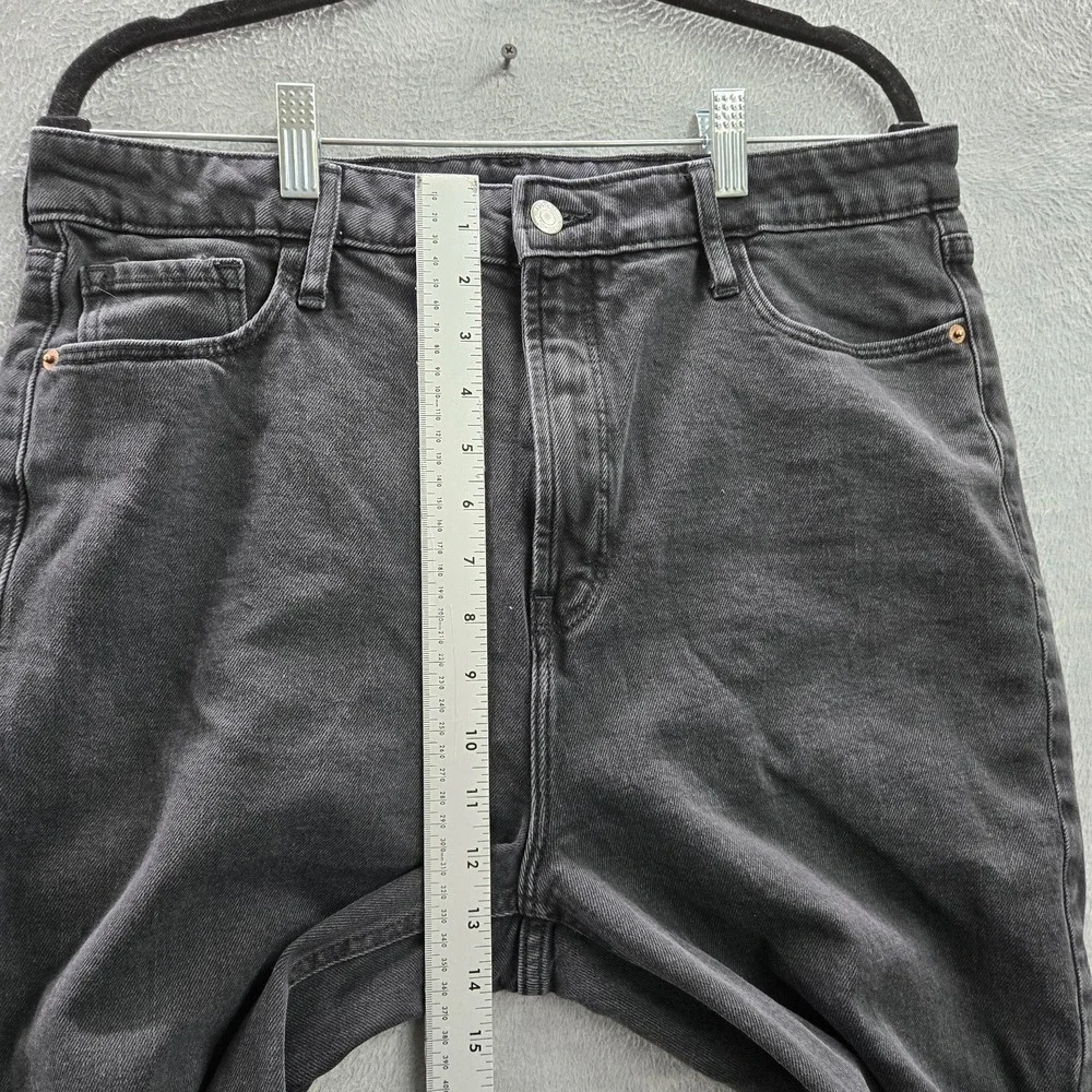 Old Navy Women‎ Jeans 14 Black Denim Flare 30
