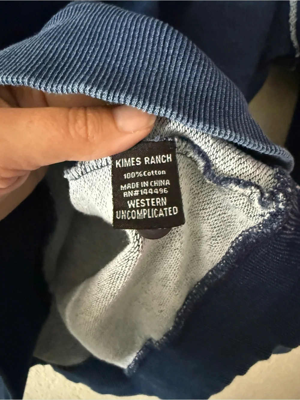Kimes Ranch logo soft placket