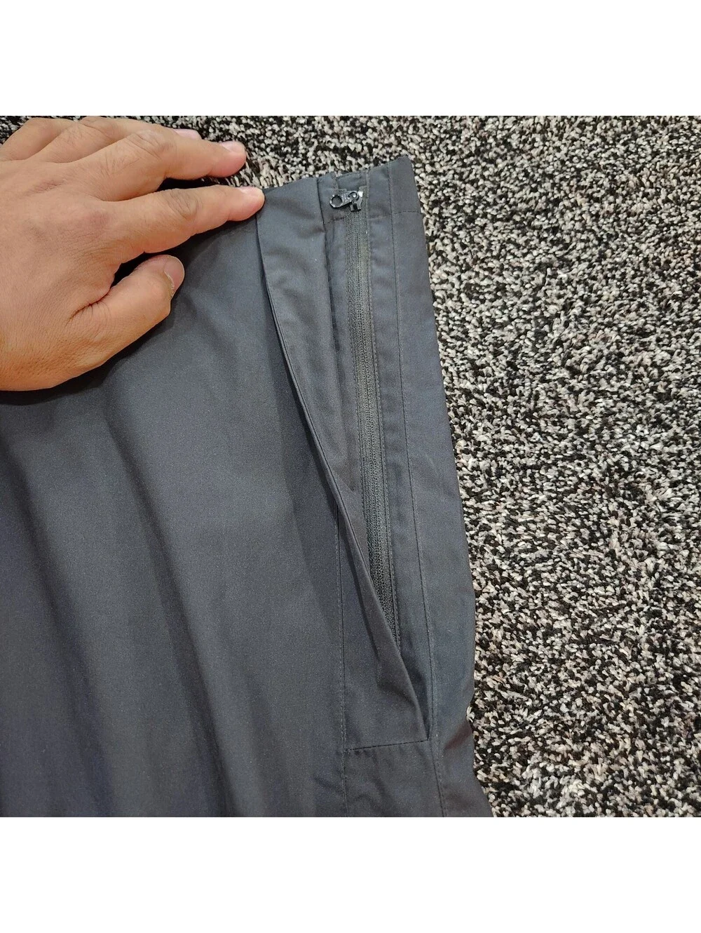Nike Golf Storm Fit Pants Mens Large Black Waterproof Weather Proof Rain 484151