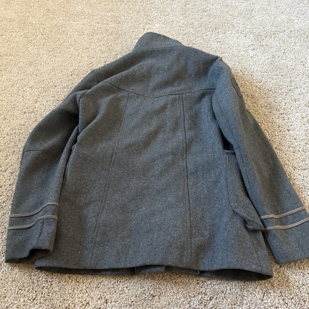 VTG Volcom Scout Men’s Collectable 55% Wool Full Zip Overcoat Size‎ L Fortis