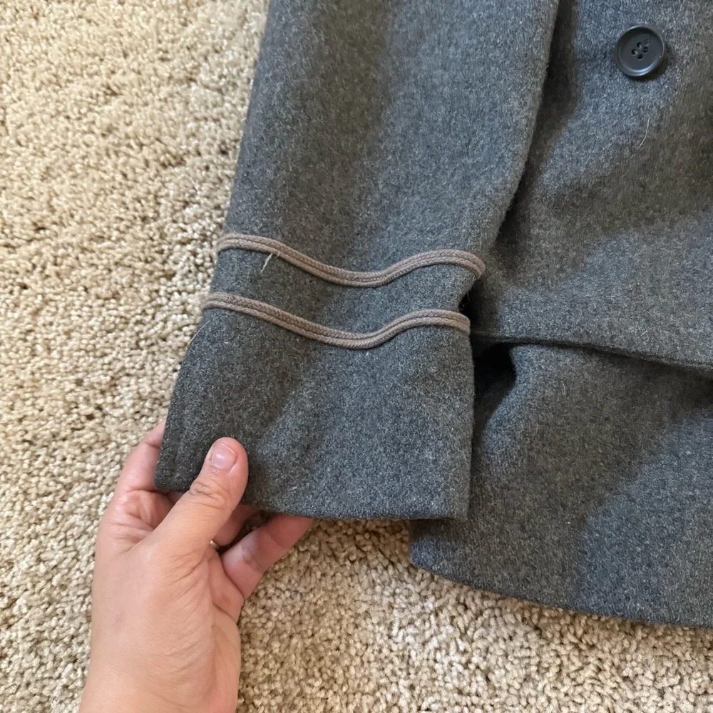VTG Volcom Scout Men’s Collectable 55% Wool Full Zip Overcoat Size‎ L Fortis