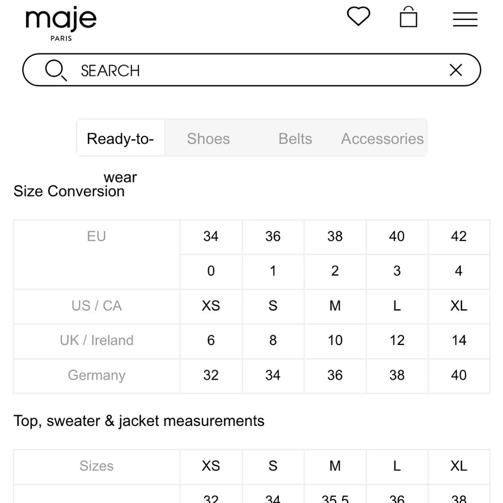 Maje black silk