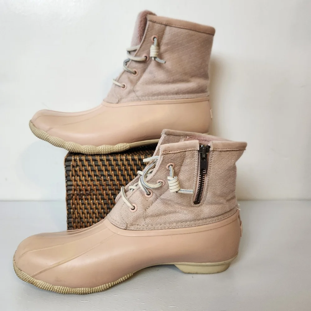 Sperry Rain Outdoor Low Top Water Resistant Duck Boots