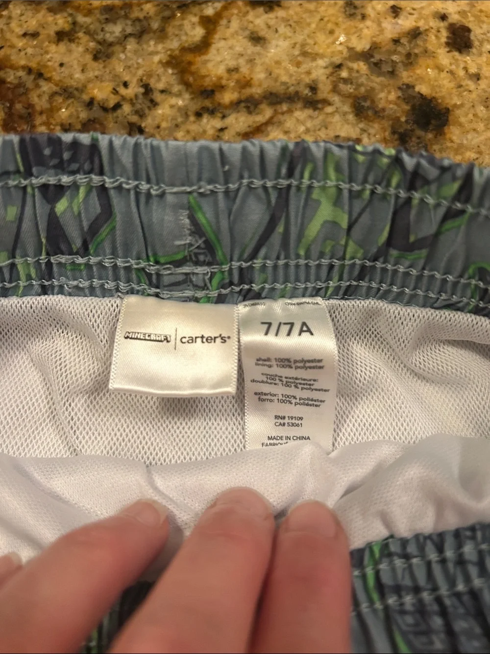 Carters lightweight green