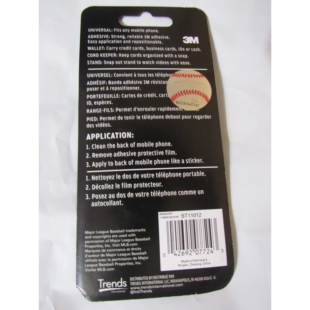 Houston Astros MLB Mobile Wallet Blue - 3‎ in 1  Universal- 3M Adhesive
