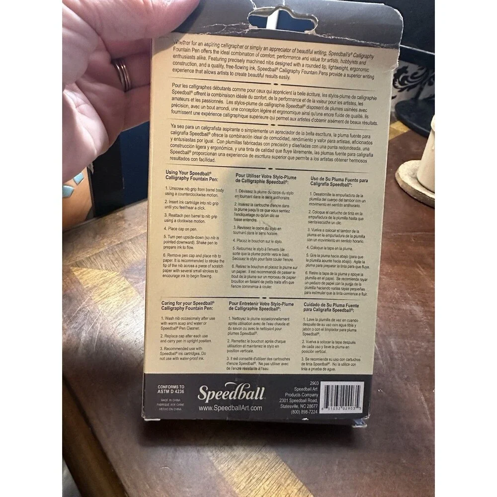 Speedball calligraphy set