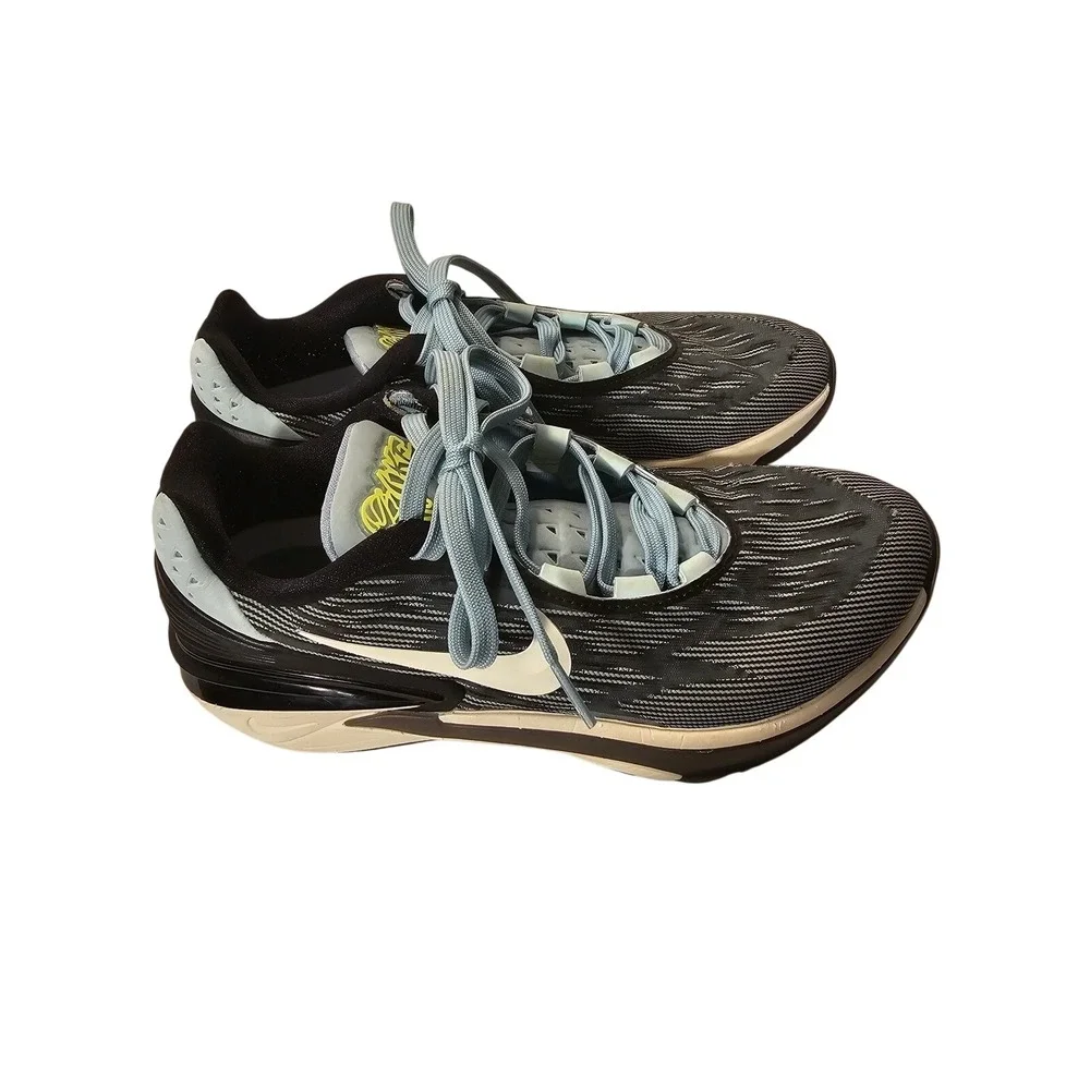 Nike Air Zoom GT Cut 2 Basketball Shoes Womens Black White Blue Size 9.5‎