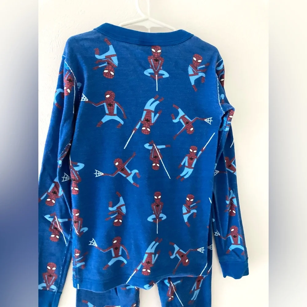 Hanna Andersson Spider-Man Long Sleeve Pajama Set Size 10