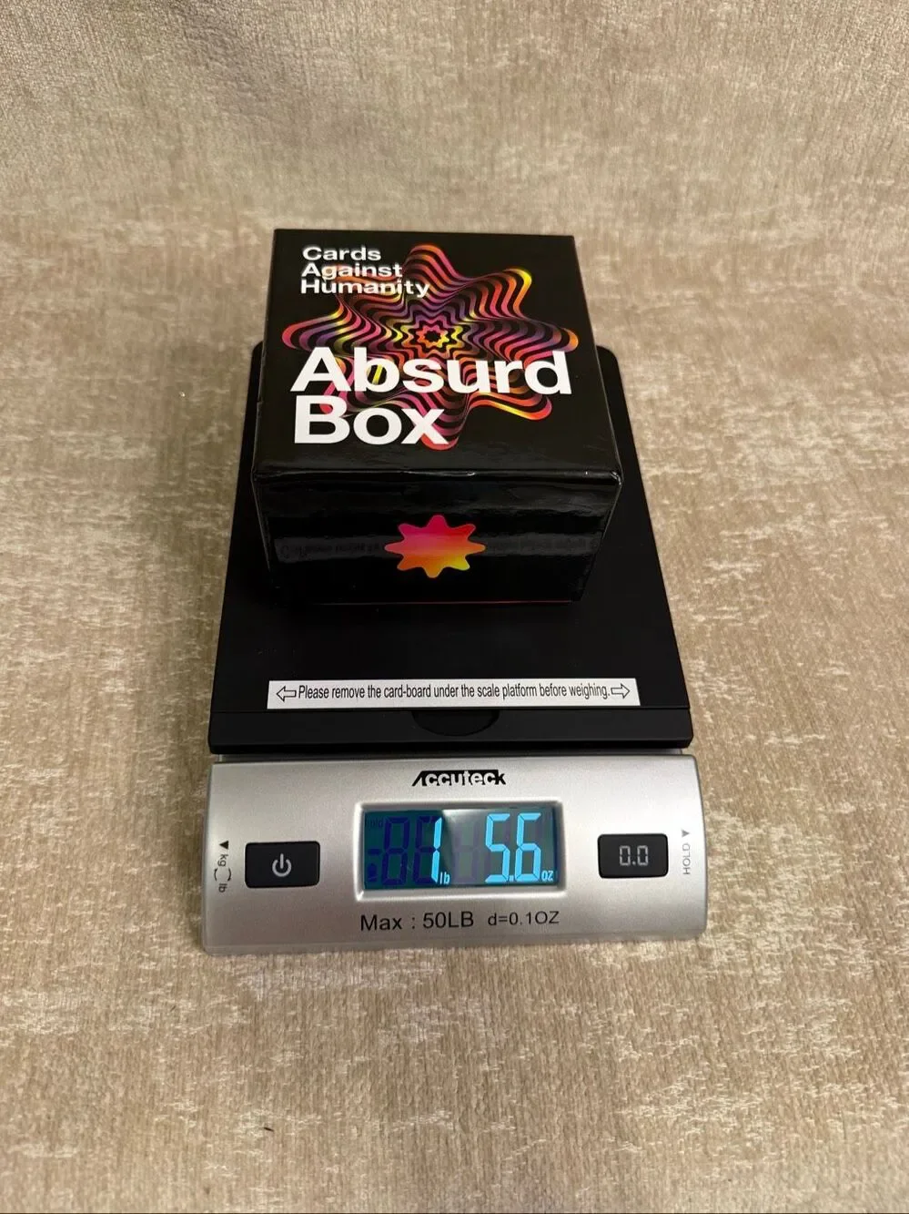Cards Against Humanity 300 Expansion Card Game Absurd Box Multicolor