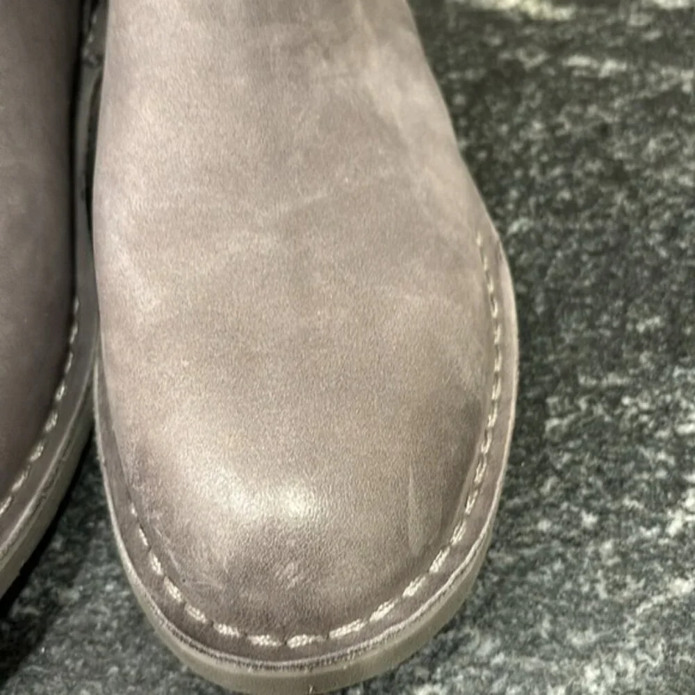 ✨ UGG Larra Charcoal Nubuck Leather Boots - Women's 7.5 ✨