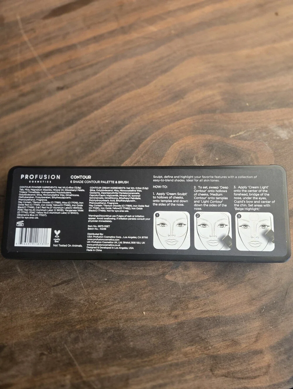 Profusion Cosmetics Contour Makeup Case