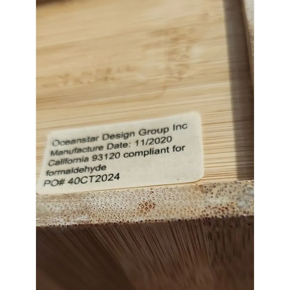 Ocean Star Bamboo Utensil Holder #2