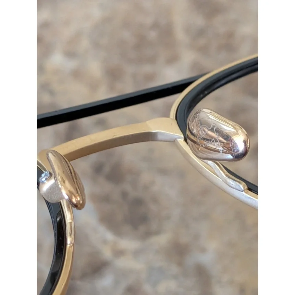 MAUI JIM BOWLINE MJ-557-16M 53-23-145 MATTE GOLD SUNGLASSES FRAME ONLY