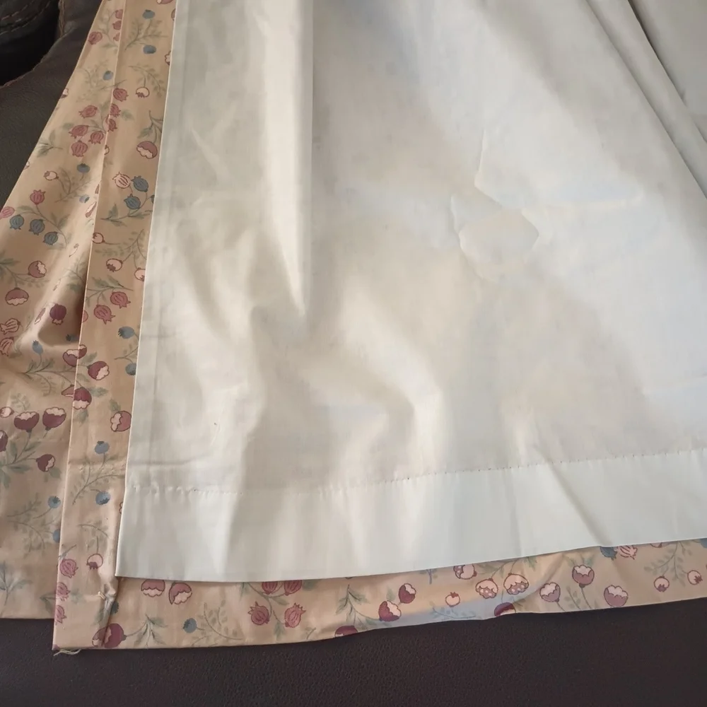 Handmade pinch pleated
