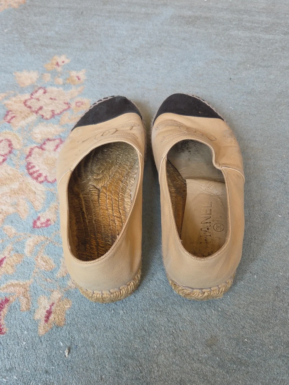 CHANEL authentic espadrilles