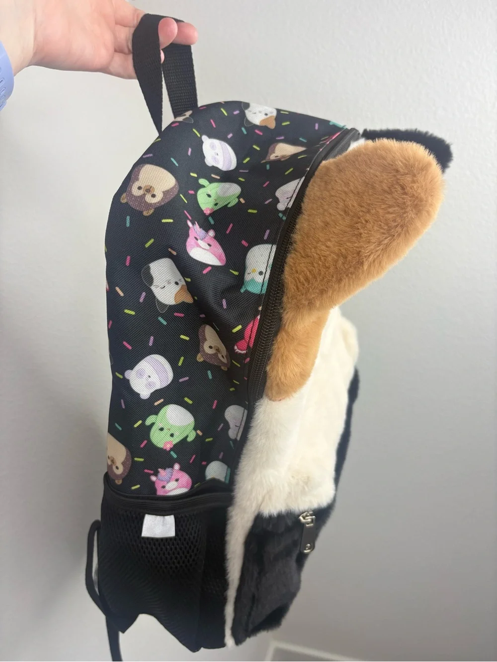 Cam the Calico Cat Soft Squishmallows Backpack