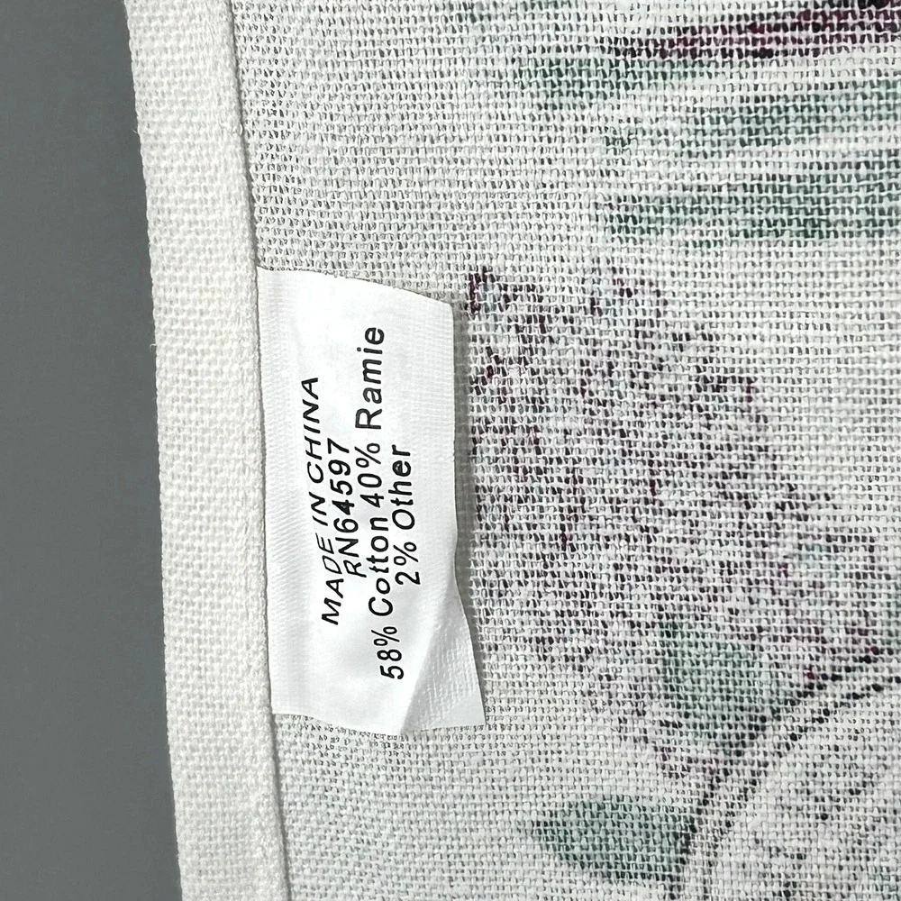 VTG Kitchen Tea Towel Kay Dee Batchelder Linen New Hampshire TOURIST WALL ART