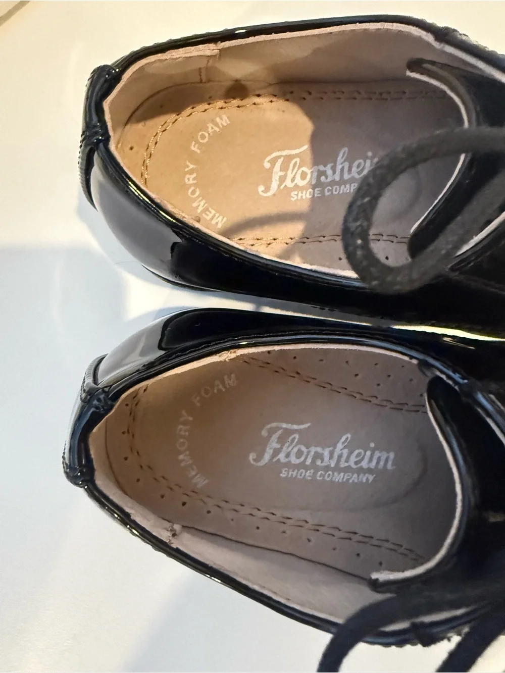 Classic Black Patent Dress Shoes