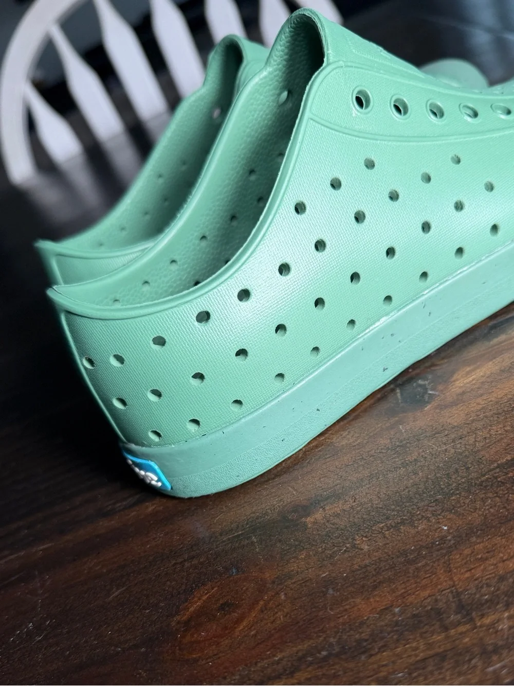 Native Shoes made repurposed