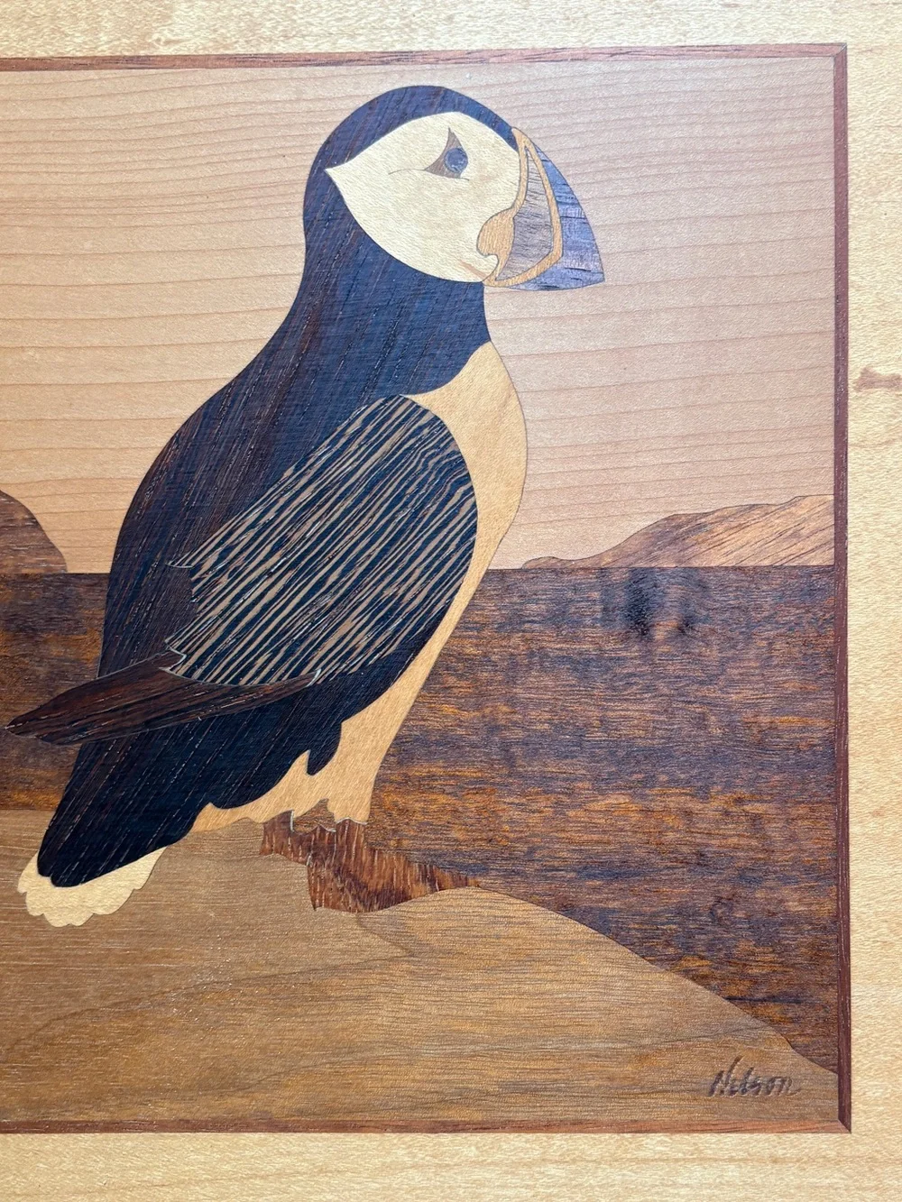 Hudson River Inlay texture natural
