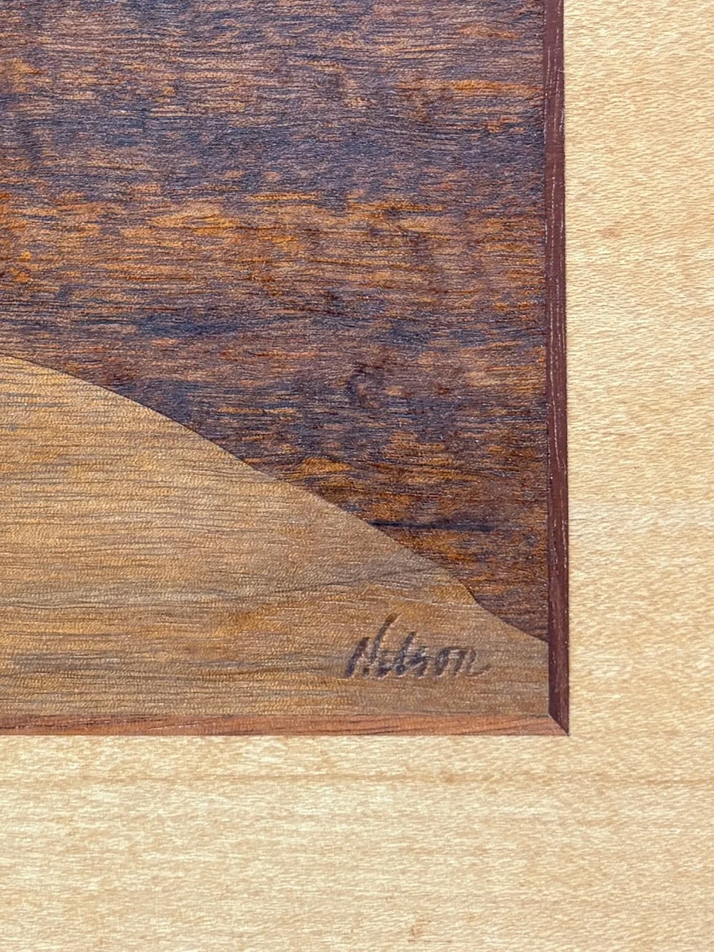 Hudson River Inlay charm natural