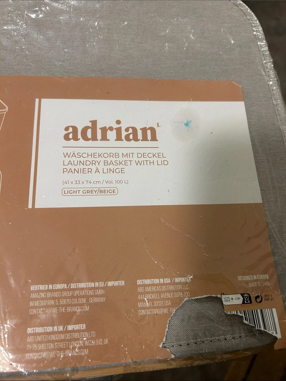 ADRIAN unused unopened