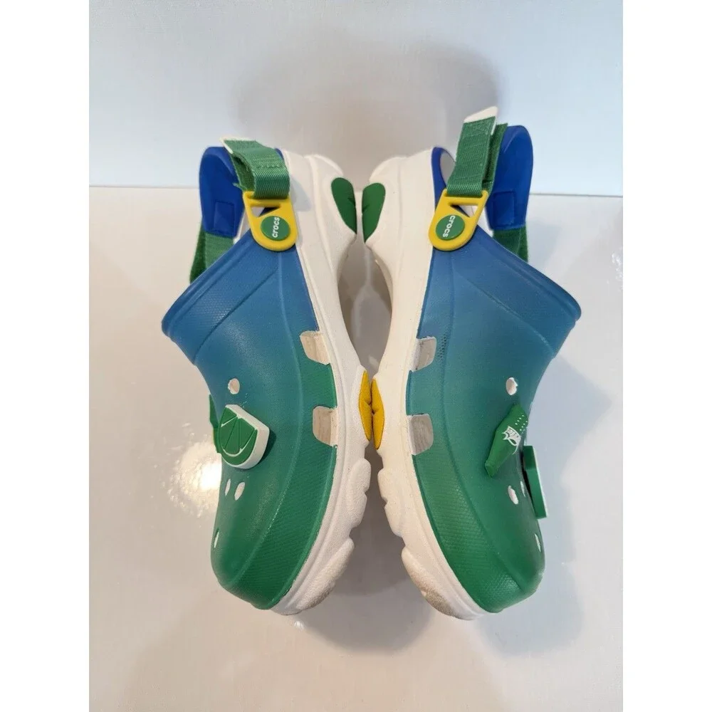 Crocs Sprite Coca-Cola Clog M 10 W 12 Green Lemon Comfort All Terrain Sandals