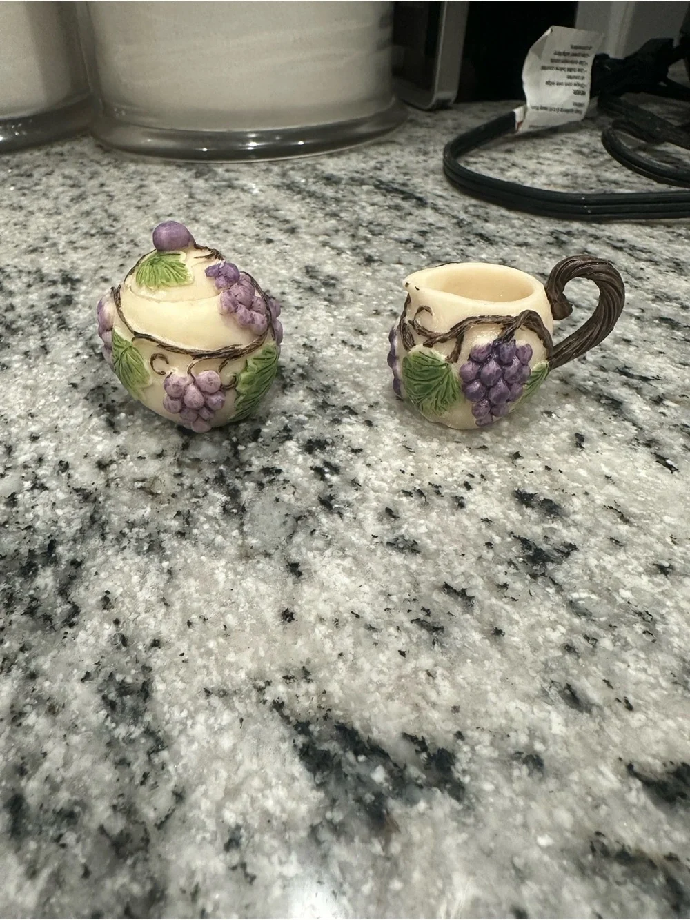 Decorative Grape Vine Mini Tea Set