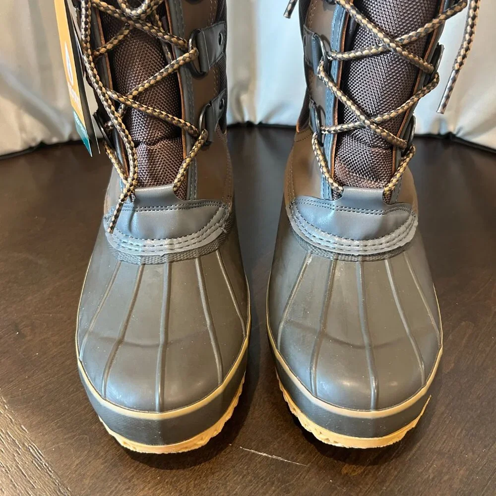 Sporto‎ NWB Deal Women's Waterproof Duck Boot, Chocolate Brown 9