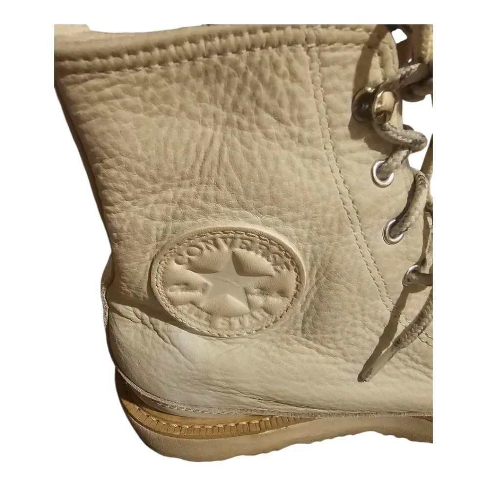 CONVERSE CHUCK TAYLOR Crafted Leather Boots - Size‎ 6 1/2