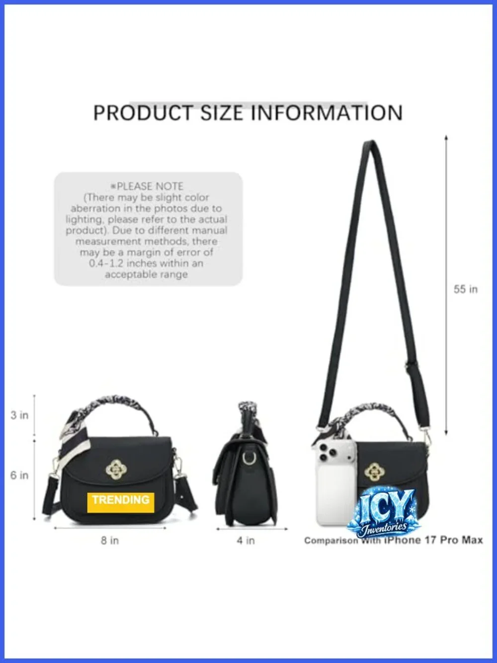 Women's Vintage Crossbody Satchel Top-Handle Handbag with Adjustable Strap,