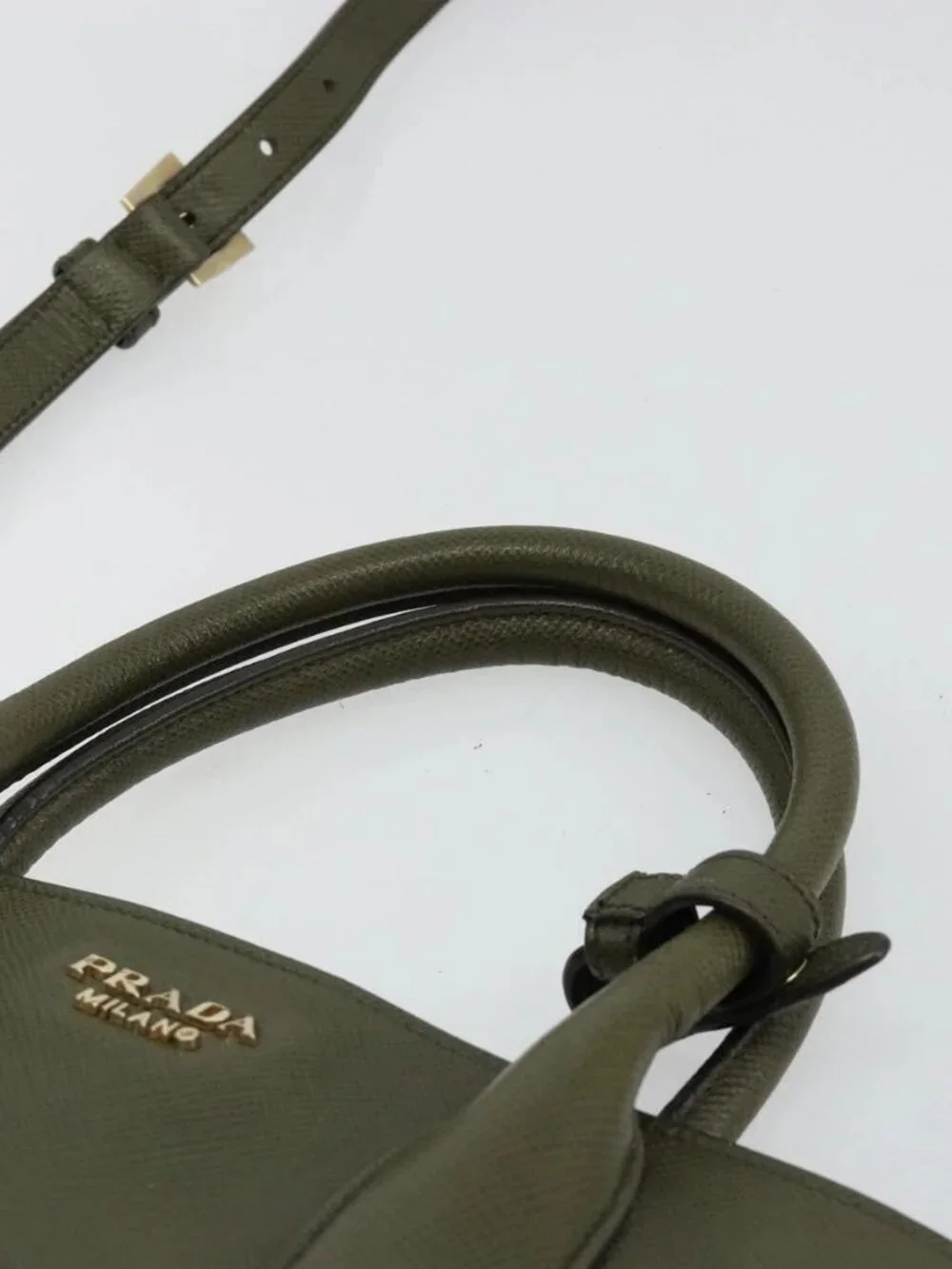 Prada brand	prada color	khaki