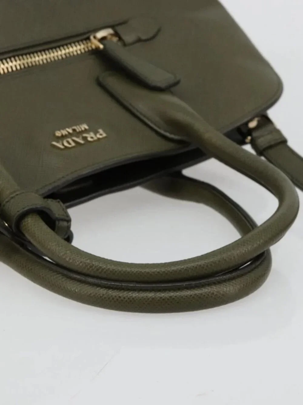 Prada brand	prada color	khaki