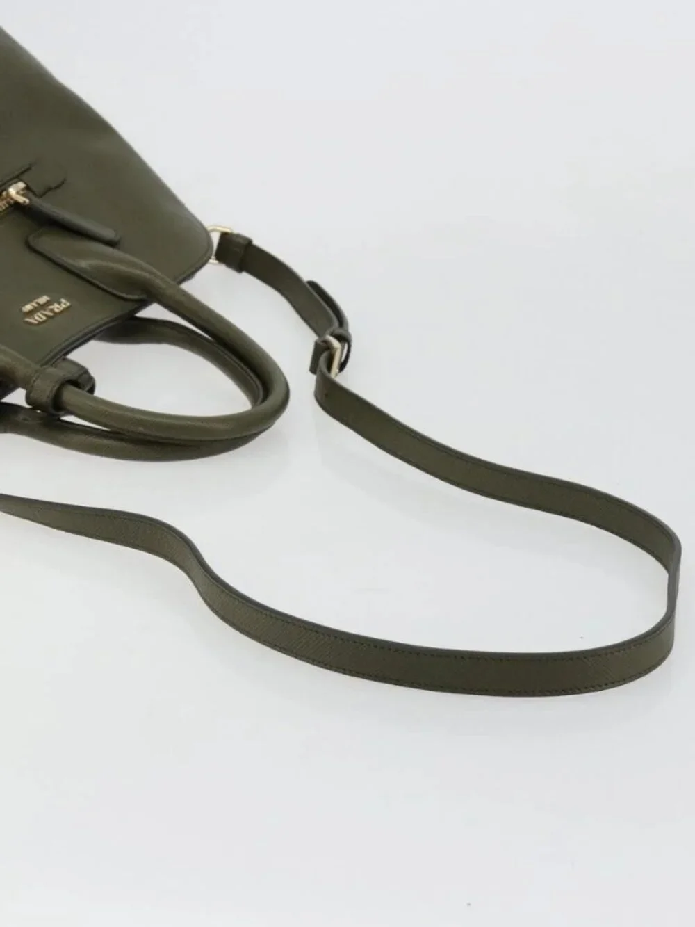 Prada brand	prada color	khaki