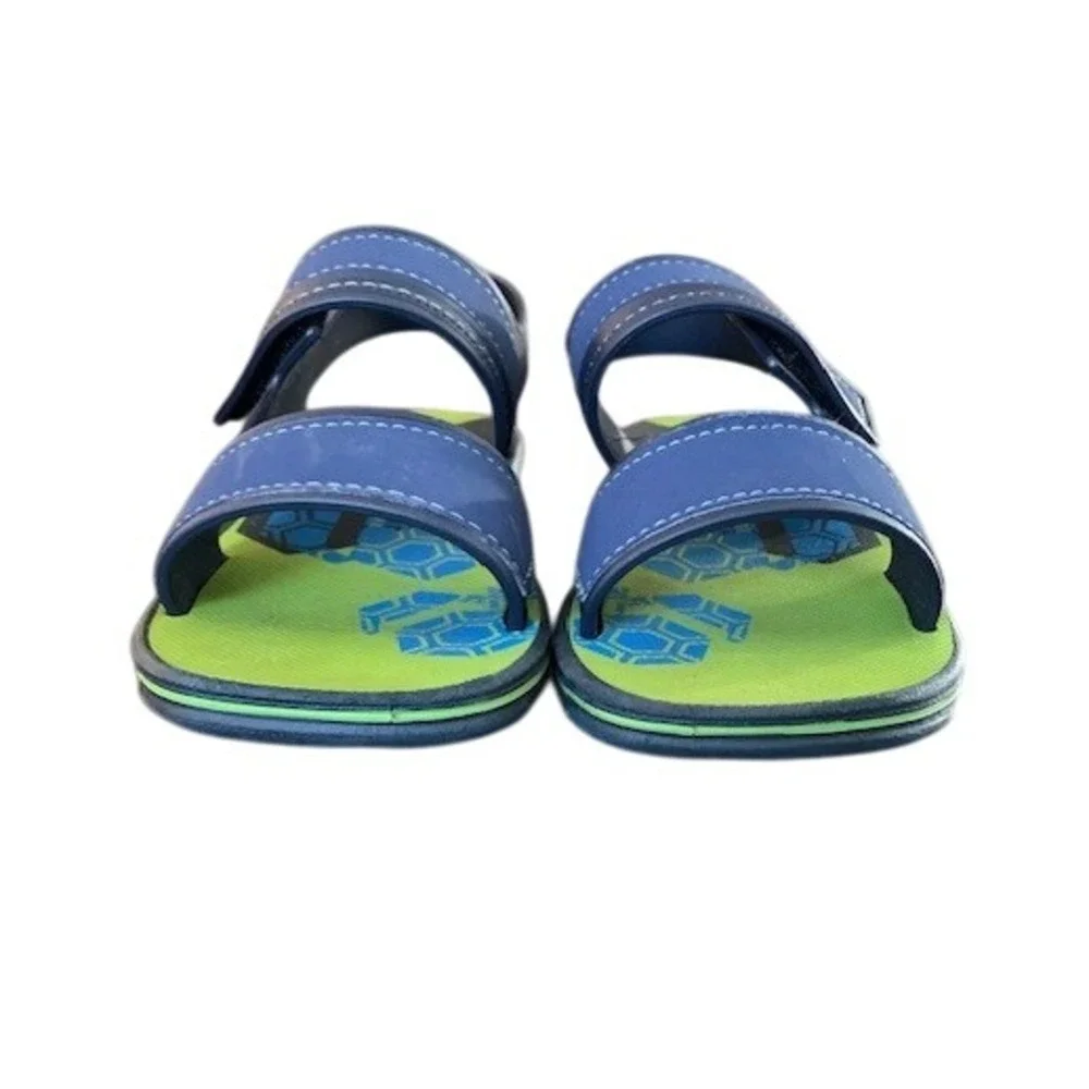 Rider Kids Blue Sport Sandals Velcro Strap‎ Outdoor Water Shoes Boys Size 2/3