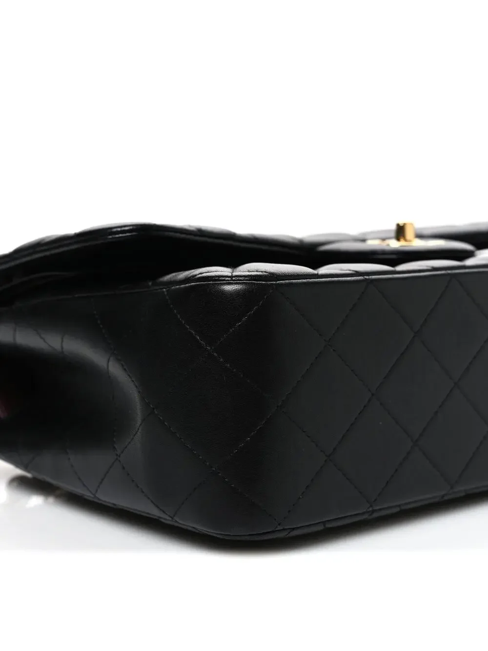 Chanel Lambskin Quilted Jumbo Double #328275C68B