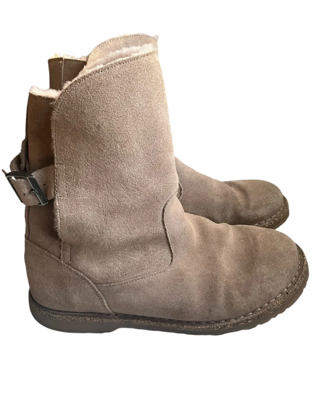 Birkenstock suede upper